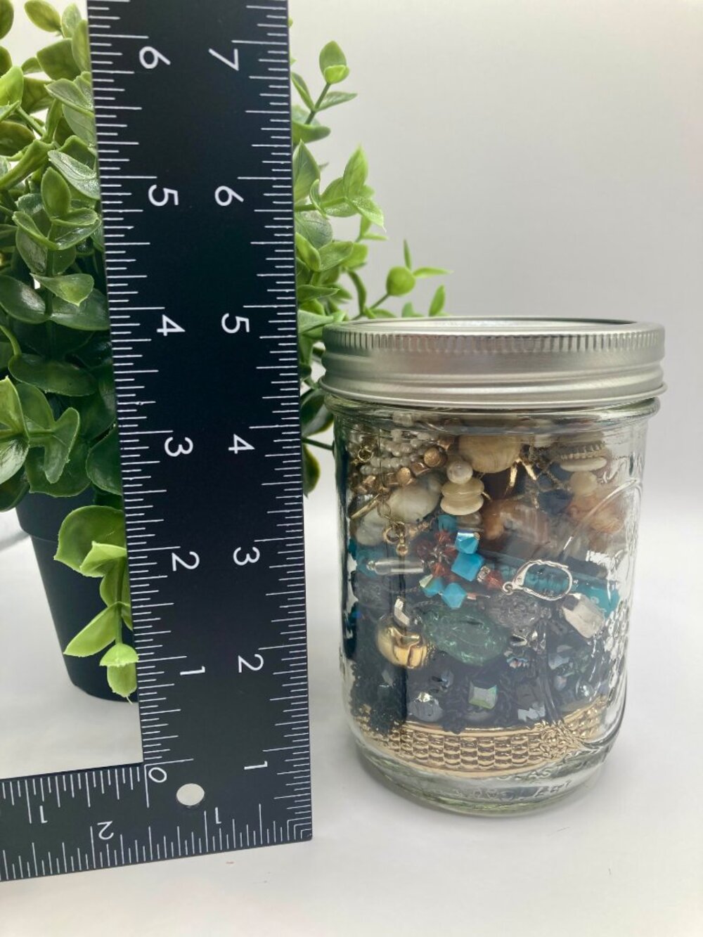 Vintage and Contemporary Mystery Jewelry Jar - Good Condition -12 - Picture 5 of 5